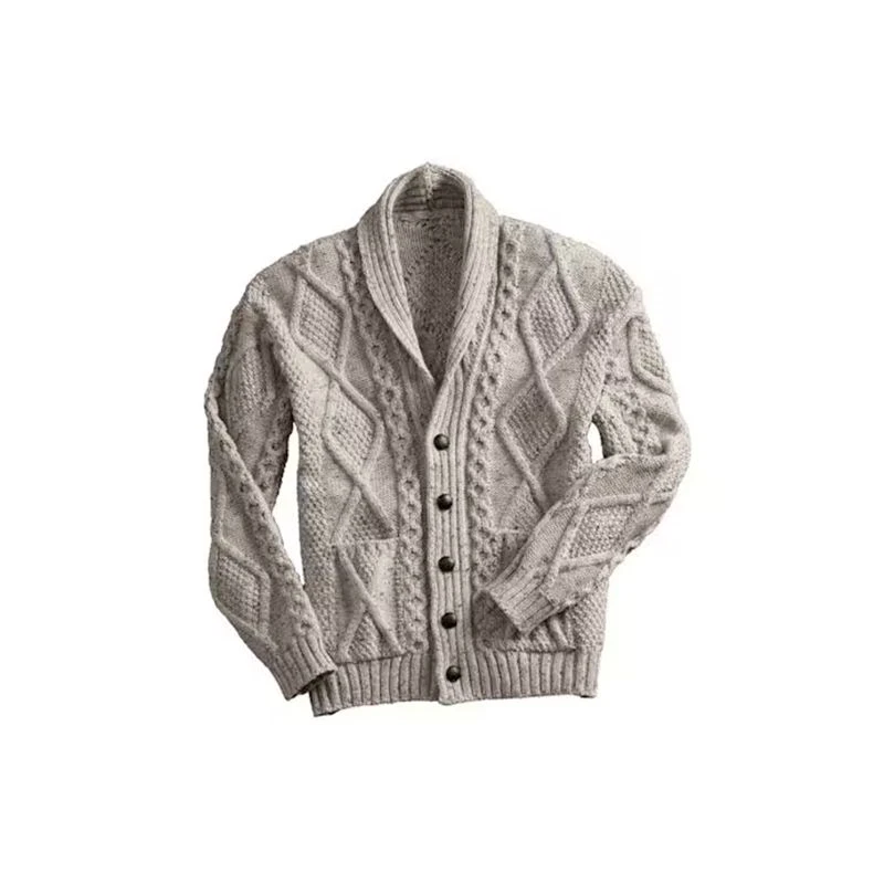 Men's Merino Wool Shawl Collar Cardigan Men's Merino Wool Shawl Collar Cardigan