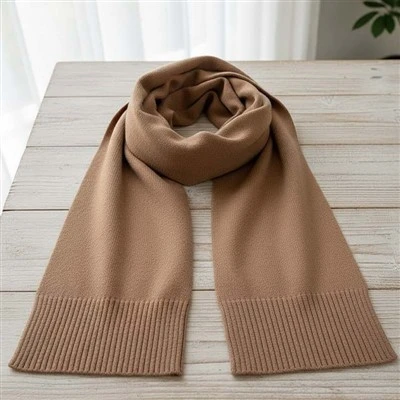 Sgarff Wlân Brown