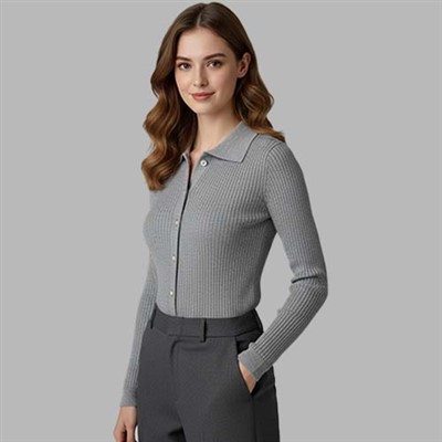 Cardigan Wlân Merino