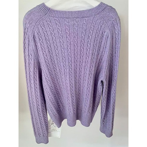 Women's Merino Crew Neck Sweater high quality